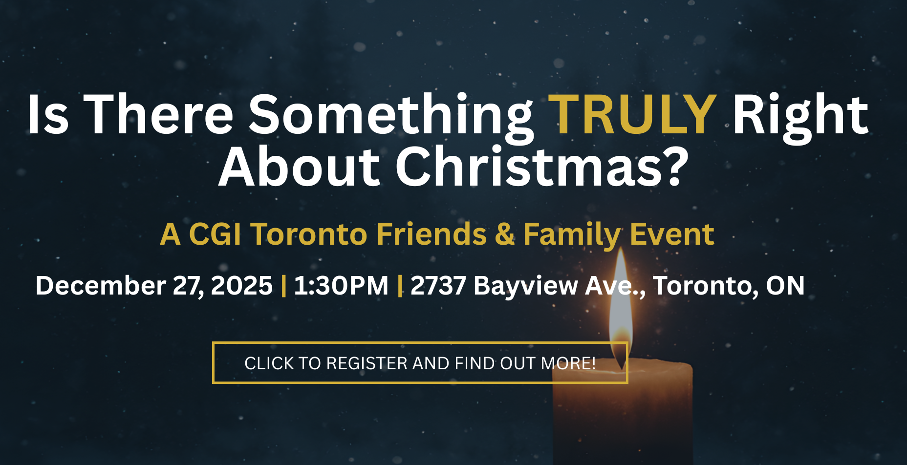 CGI Toronto campaign